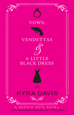 book cover for Vows, Vendettas and a Little Black Dress
