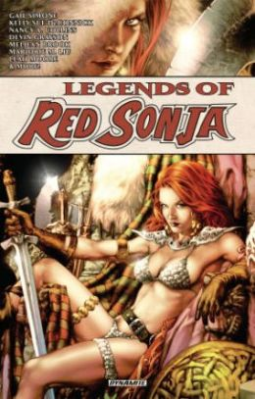 book cover for Legends of Red Sonja