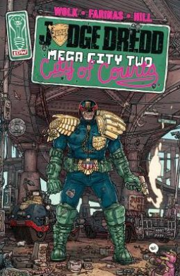 book cover for Judge Dredd: Mega-City Two