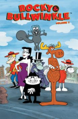 book cover for Rocky & Bullwinkle