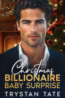 book cover for Christmas Billionaire Baby Surprise