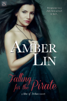 book cover for Falling for the Pirate