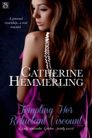 book cover for Tempting Her Reluctant Viscount
