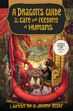 book cover for A Dragon's Guide to the Care and Feeding of Humans