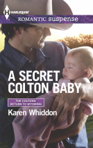 book cover for A Secret Colton Baby