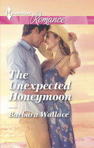 book cover for The Unexpected Honeymoon