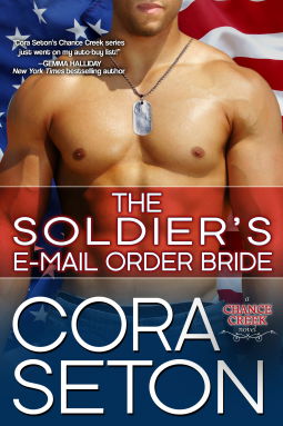 book cover for The Soldier's E-Mail Order Bride