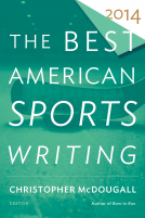 book cover for The Best American Sports Writing 2014