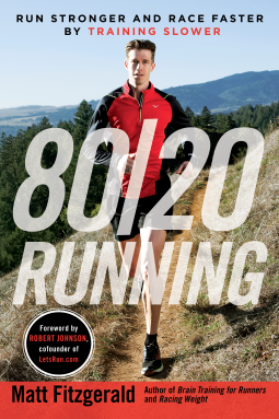 book cover for 80/20 Running