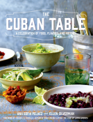 book cover for The Cuban Table