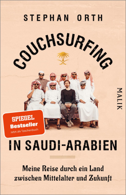 Buchcover für Couchsurfing in Saudi-Arabien