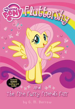 book cover for My Little Pony: Fluttershy and the Fine Furry Friends Fair