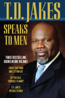 book cover for T.D. Jakes Speaks to Men