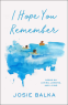 Cover Image: I Hope You Remember