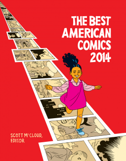 book cover for The Best American Comics 2014