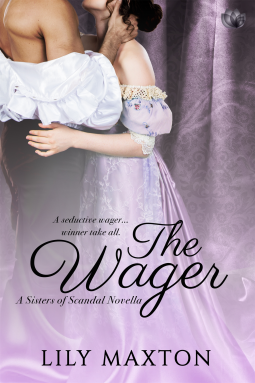 book cover for The Wager