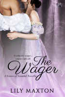 book cover for The Wager