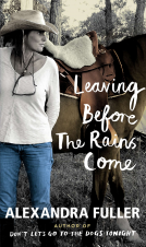 book cover for Leaving Before the Rains Come