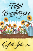 book cover for FATAL BRUSHSTROKE