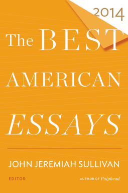 book cover for The Best American Essays 2014