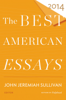 book cover for The Best American Essays 2014
