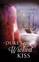 book cover for A Duke's Wicked Kiss