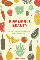 book cover for Homemade Beauty