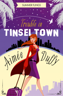 book cover for Trouble in Tinseltown
