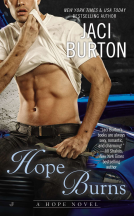 book cover for Hope Burns
