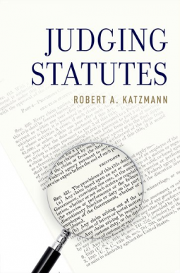 book cover for Judging Statutes