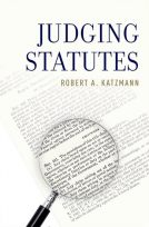 book cover for Judging Statutes