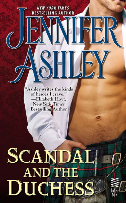 book cover for Scandal and the Duchess