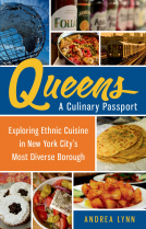 book cover for Queens: A Culinary Passport