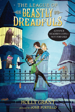 book cover for The League of Beastly Dreadfuls Book 1