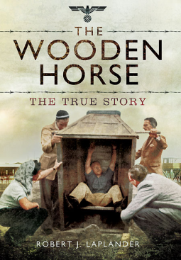 book cover for TRUE STORY OF THE WOODEN HORSE