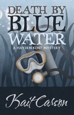 book cover for DEATH BY BLUE WATER