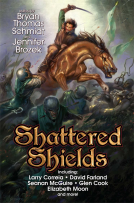 book cover for Shattered Shields