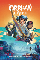 book cover for Orphan Blade