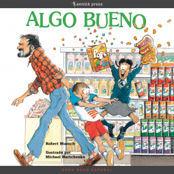 book cover for Algo bueno