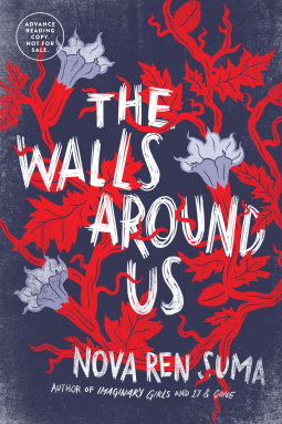 book cover for The Walls Around Us
