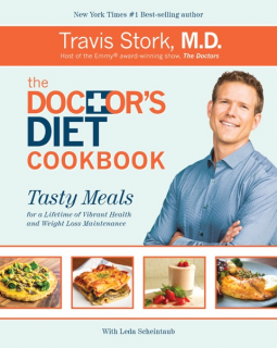 book cover for The Doctor's Diet Cookbook