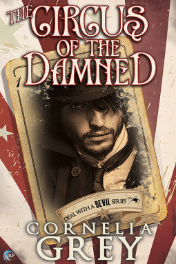 book cover for The Circus of the Damned