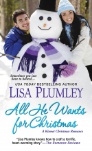 book cover for All He Wants for Christmas