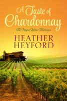book cover for A Taste of Chardonnay