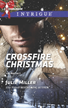 book cover for Crossfire Christmas
