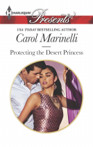book cover for Protecting the Desert Princess