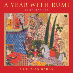 book cover for A Year with Rumi