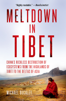 book cover for Meltdown in Tibet