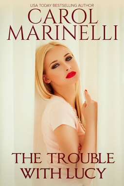 book cover for The Trouble with Lucy