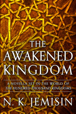 book cover for The Awakened Kingdom